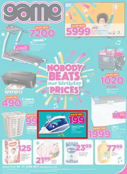Game Zambia : Nobody Beats Our Birthday Prices (8 June - 21 June 2017), page 1