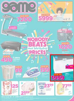 Game Zambia : Nobody Beats Our Birthday Prices (8 June - 21 June 2017), page 1