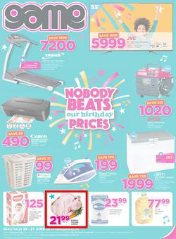 Game Zambia : Nobody Beats Our Birthday Prices (8 June - 21 June 2017), page 1