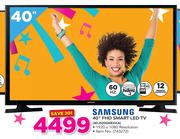 Samsung 40" FHD Smart LED TV 40J5200ARXXA