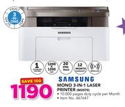 Samsung Mono 3 In 1 Laser Printer M2070
