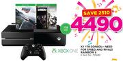Xbox One X1 1TB Console + Need For Speed And Rivals Rainbow 6