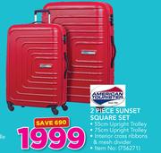 American Tourister 2 Piece Sunset Square Set