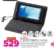 Verssed 7" 3G WiFi Tablet E1 1 MOTION