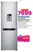 Samsung 360Ltr Silver Bottom Freezer/Fridge RB29HWR3DSA U