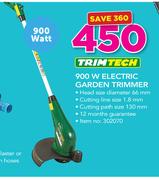 Trimtech 900W Electric Garden Trimmer