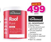 Homestead 20Ltr Roofpaint-Each