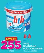 HTH 10Kg Granular Pool Chlorine-Each