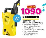 Karcher Compact High Pressure Cleaner K2