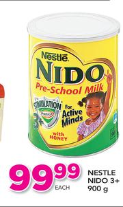 Special Nestle Nido 3 900g Each m.guzzle .za