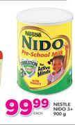 Nestle Nido 3+-900g Each