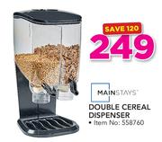 Mainstays Double Cereal Dispenser