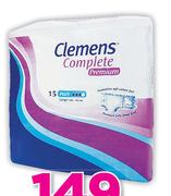 Clemens Pull Up Adult Diaper Extra Large