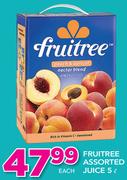 Fruitree Assorted Juice-5Ltr