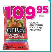 Ol'Roy Adult Dog Food Assorted-8Kg