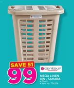 Contour Mega Linen Bin Sahara