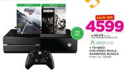 Xbox One 1TB Need For Speed Rivals Rainbow 6 Bundle