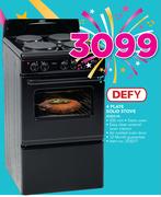 Defy 4 Plate Solid Stove DSS514