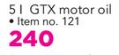Castrol GTX Motor Oil-5Ltr 