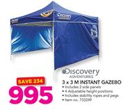 Discovery Adventures 3X3m Instant Gazebo