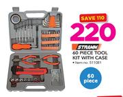 Stramm 60 Piece Tool Kit With Case