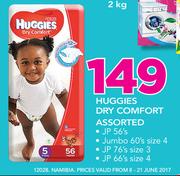 Huggies Dry Comfort Assorted 
