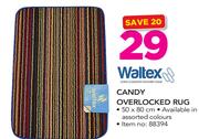 Waltex Candy Overlocked Rug 