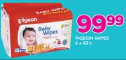 Pigeon Wipes 6 x 82's