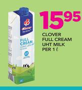 Clover Full Cream UHT Milk Per-1Ltr