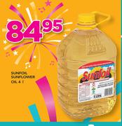 Sunfoil Sunflower Oil-4Ltr