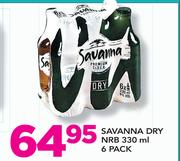 Savanna Dry NRB-6 x 330ml