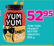 Yum Yum Peanut Butter Smooth-800g