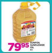 Sunfoil Sunflower Oil-4Ltr