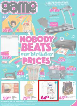 Game Namibia : Oshakati Nobody Beats Our Birthday Prices (8 June - 21 June 2017), page 1