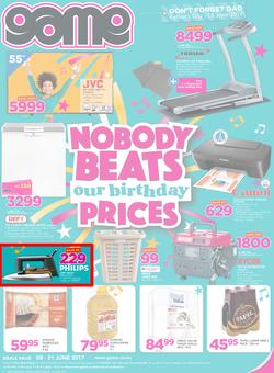 Game Namibia : Oshakati Nobody Beats Our Birthday Prices (8 June - 21 June 2017), page 1
