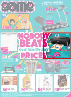 Game Namibia : Oshakati Nobody Beats Our Birthday Prices (8 June - 21 June 2017), page 1