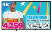 Telefunken 48" LED TV Set TLEDD-48FHDA