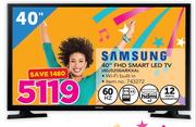 Samsung 40" FHD Smart LED TV 40J5200ARXXA