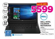 Dell 15.6" Intel Celeron Notebook 3552