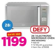 Defy 28Ltr Electronic Microwave Oven MW M2822MG