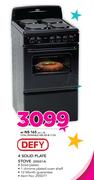 Defy 4 Solid Plate Stove DSS514