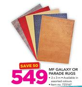 MF Galaxy Or Parade Rugs 2x3m-Each