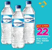 Bon Aqua Still Water-3x500ml