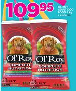 Ol'Roy Adult Dog Food-8Kg Each