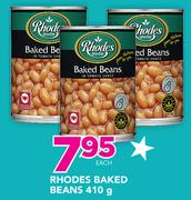 Rhodes Baked Beans-410g Each