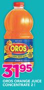 Oros Orange Juice Concentrate-2Ltr