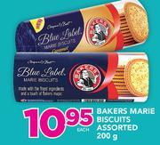 Bakers Marie Biscuits Assorted-200g Each