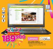 Lenovo 15.6" Intel Core i3 Notebook Ideapad 100
