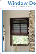Decorland Ready-Made 25mm Aluminum Venetian Blinds(Mahogany Printed Woodgrains)-1000x1000mm