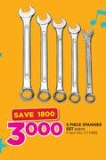 5 Piece Spanner Set S1817